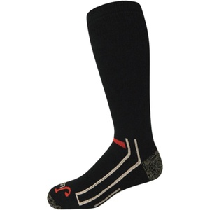 image:imageJustin Men Women amp Youth Full Cushion Over The Calf Socks 2 Pack Cotton Blend Seamless Toe Arch SupportBlack