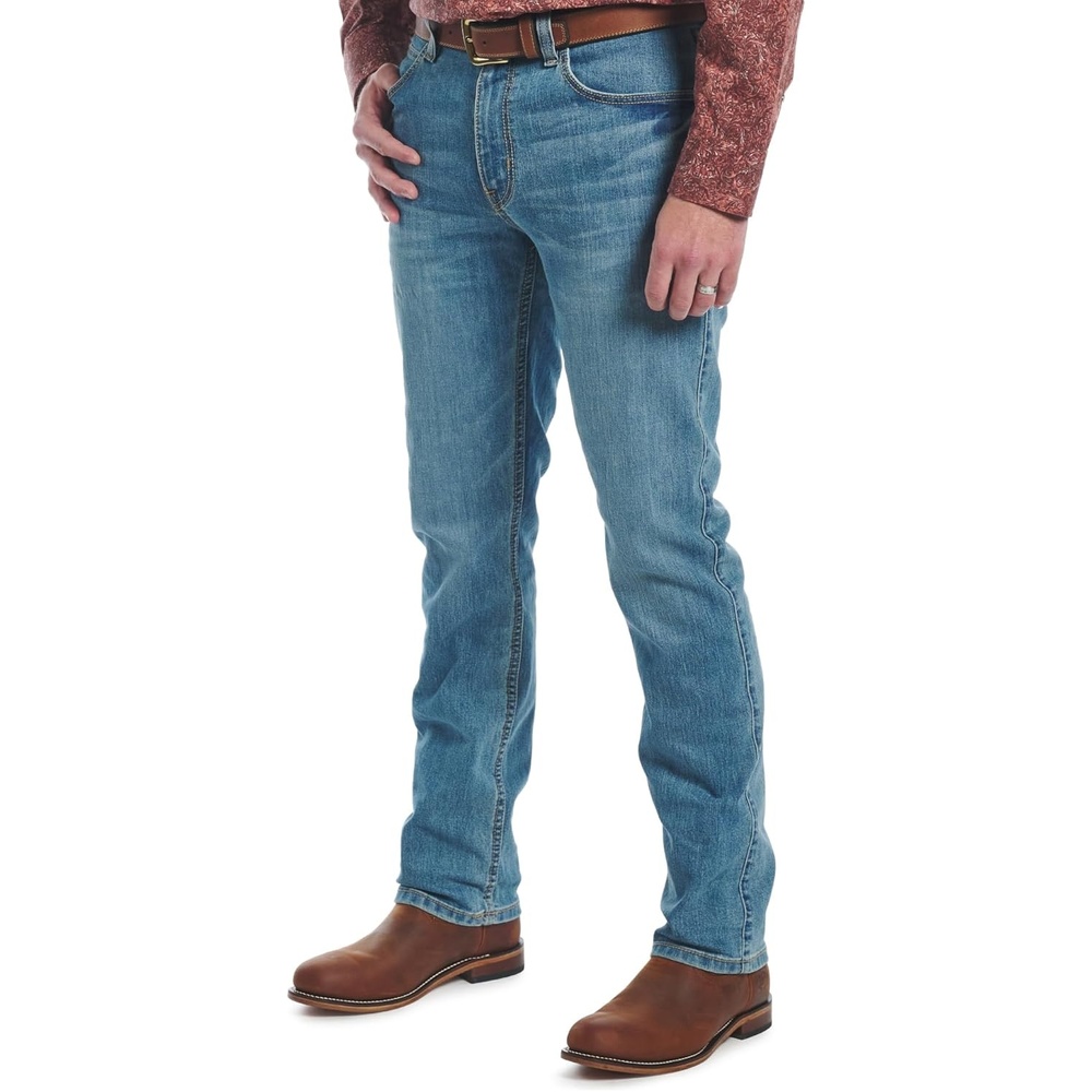 image:imageJustin 1879 J1 Modern Slim Jeans for Men Premium Denim Stylish Fit Comfortable Wear LongLasting Versatile LookLight Wash