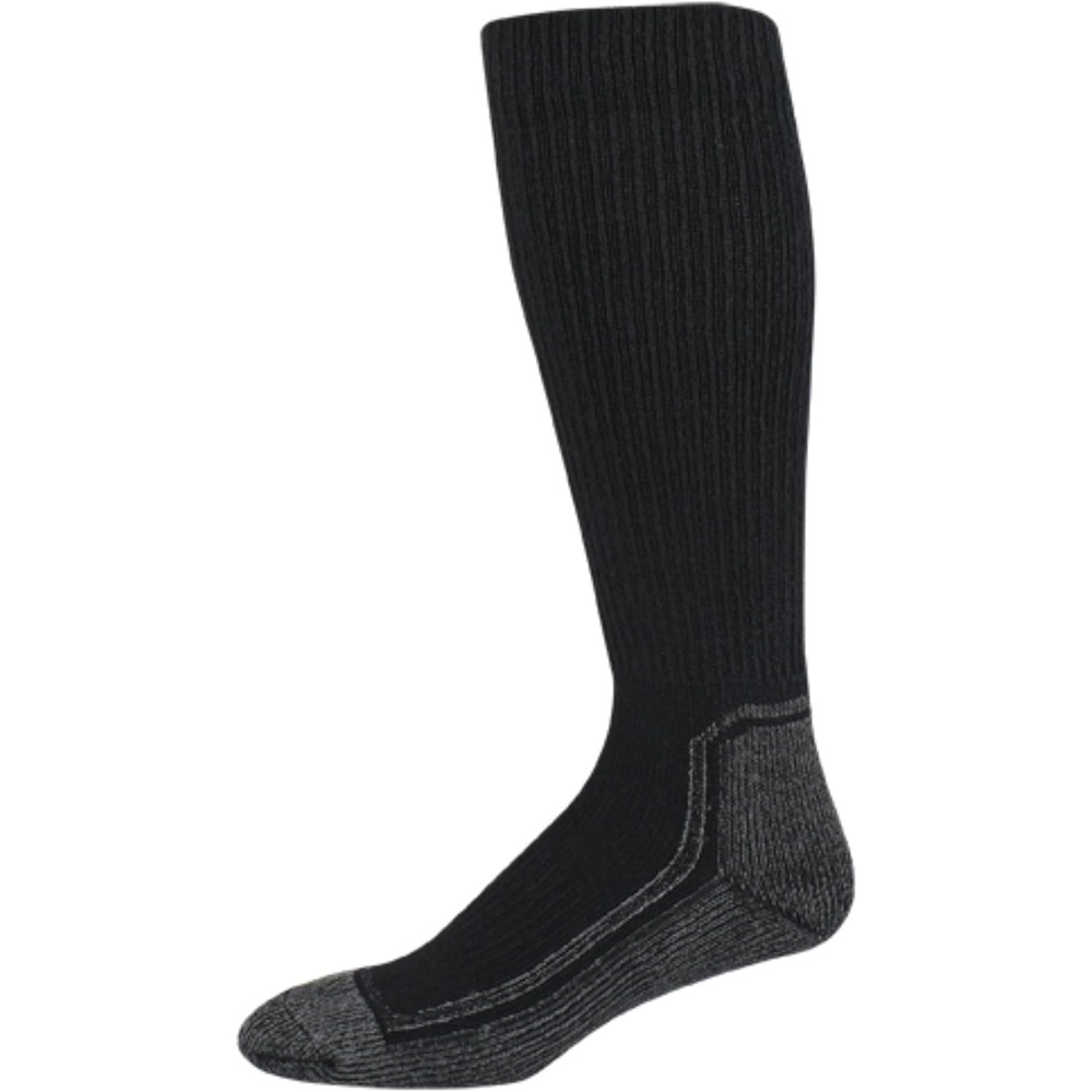 image:imageJustin Men Women amp Youth Boot Socks 2 Pack Stretch Comfort Fit Work amp Western Boot SocksBlack