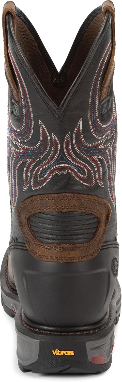 image:imageJustin Tanker 11 Steel Toe Work Boot for Men EH amp ASTM F2413 Rated Oil amp SlipResisting Premium Full Grain Leather UpperWalnut