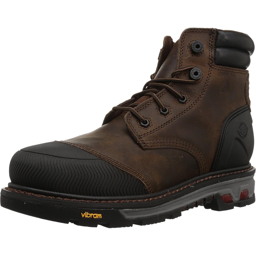 image:imageJustin Boots JOW Mens Warhawk 6in Lacer WP Comp Toe Work BootTan