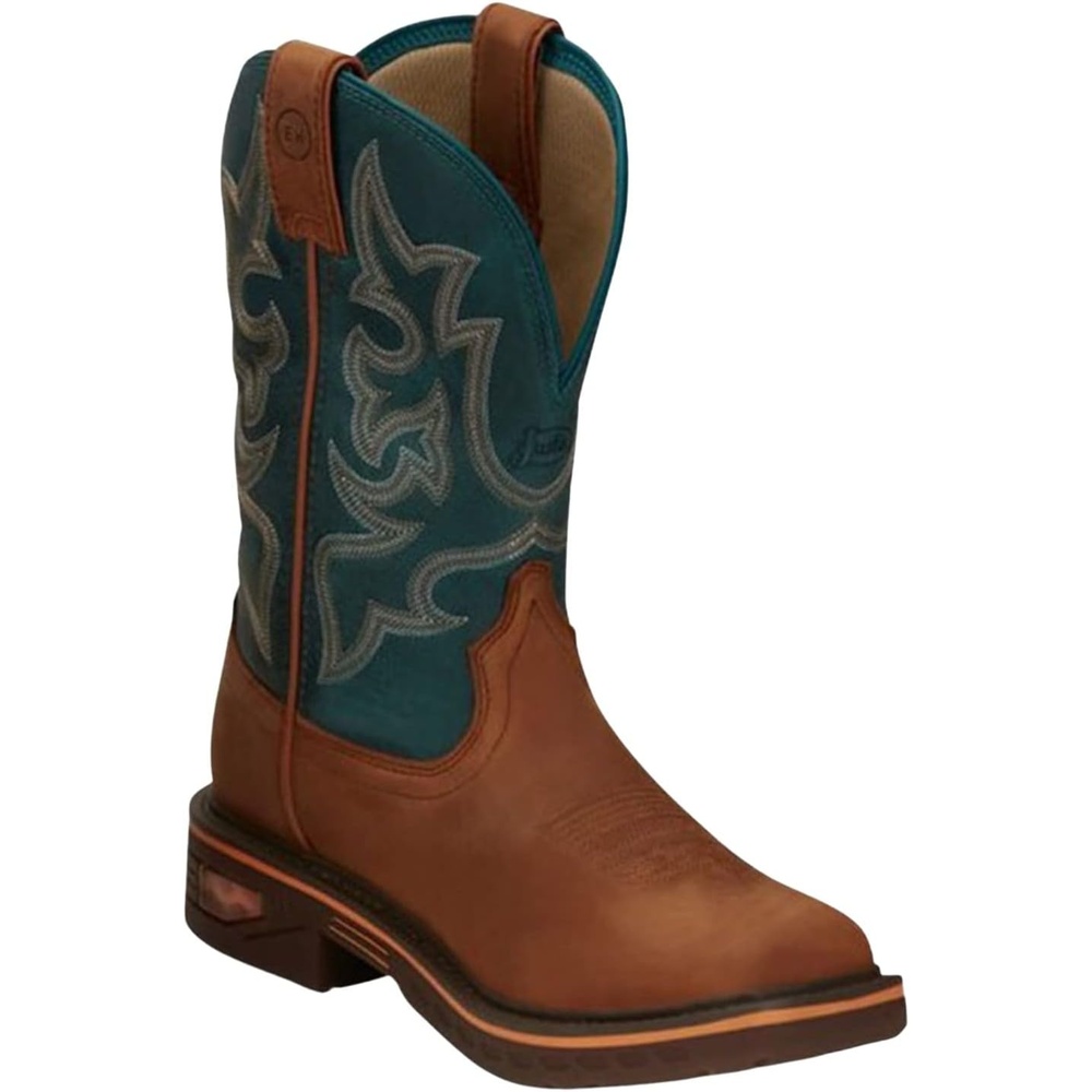 image:imageJustin Boots Mens CR4007 Resistor 11 Waterproof Work BootBrown