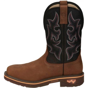 image:imageJustin Boots Mens CR4007 Resistor 11 Waterproof Work Boot Rustic  95 D