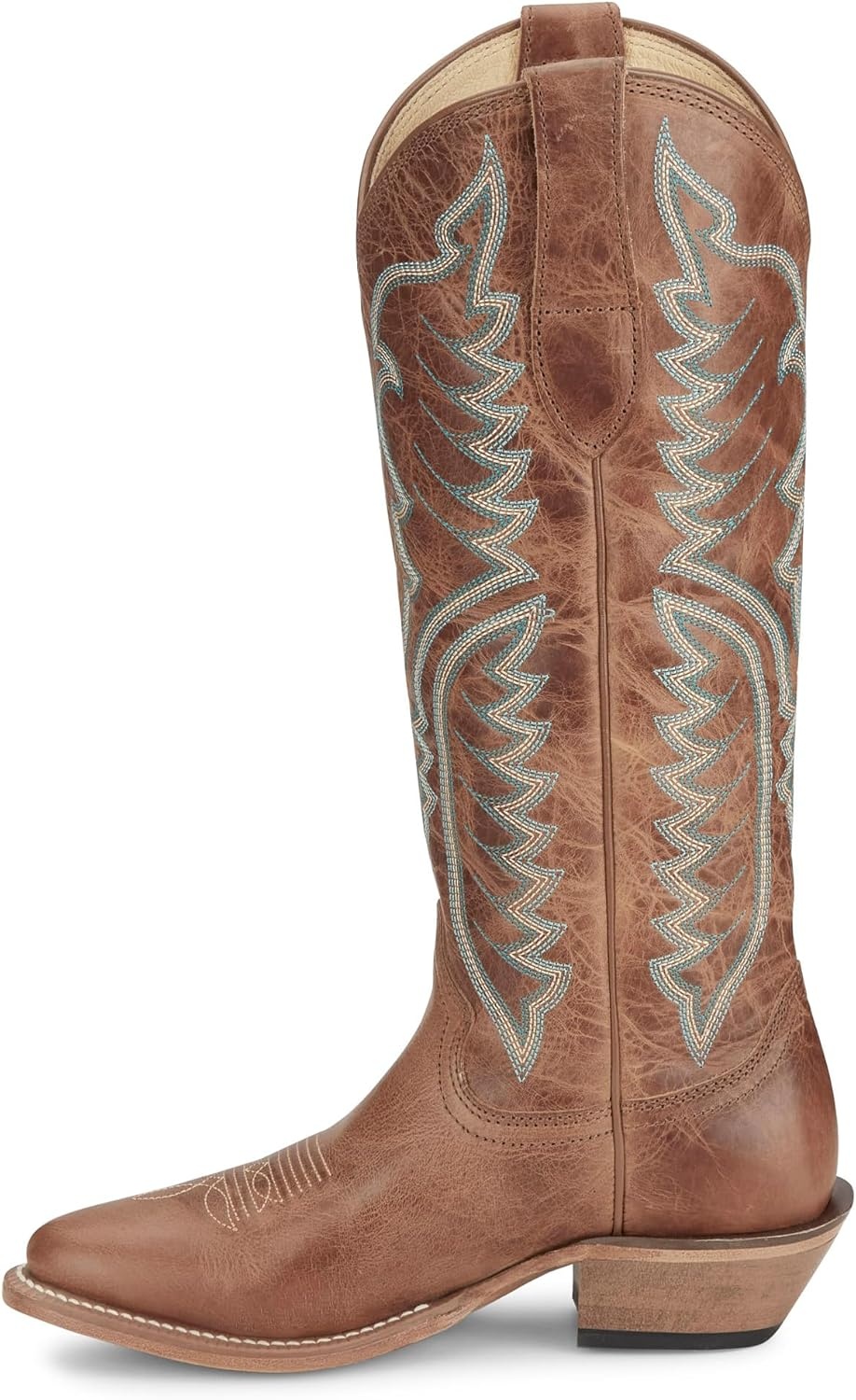 image:imageJustin Boot Company Womens Evelyn Barnwood 15In Top Cowgirl Boot