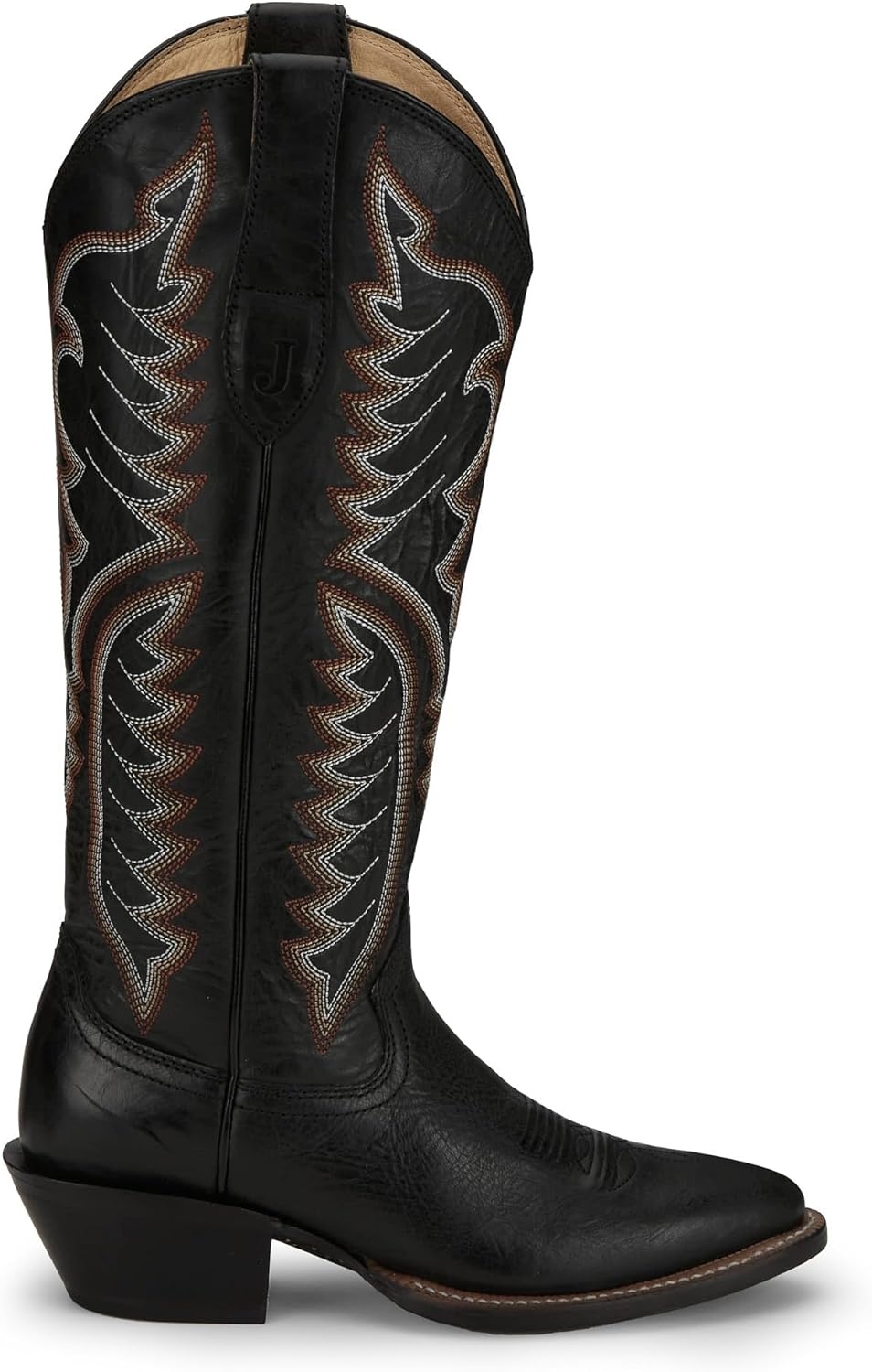 image:imageJustin Boot Company Womens Evelyn Coal 15In Top Cowgirl Boot