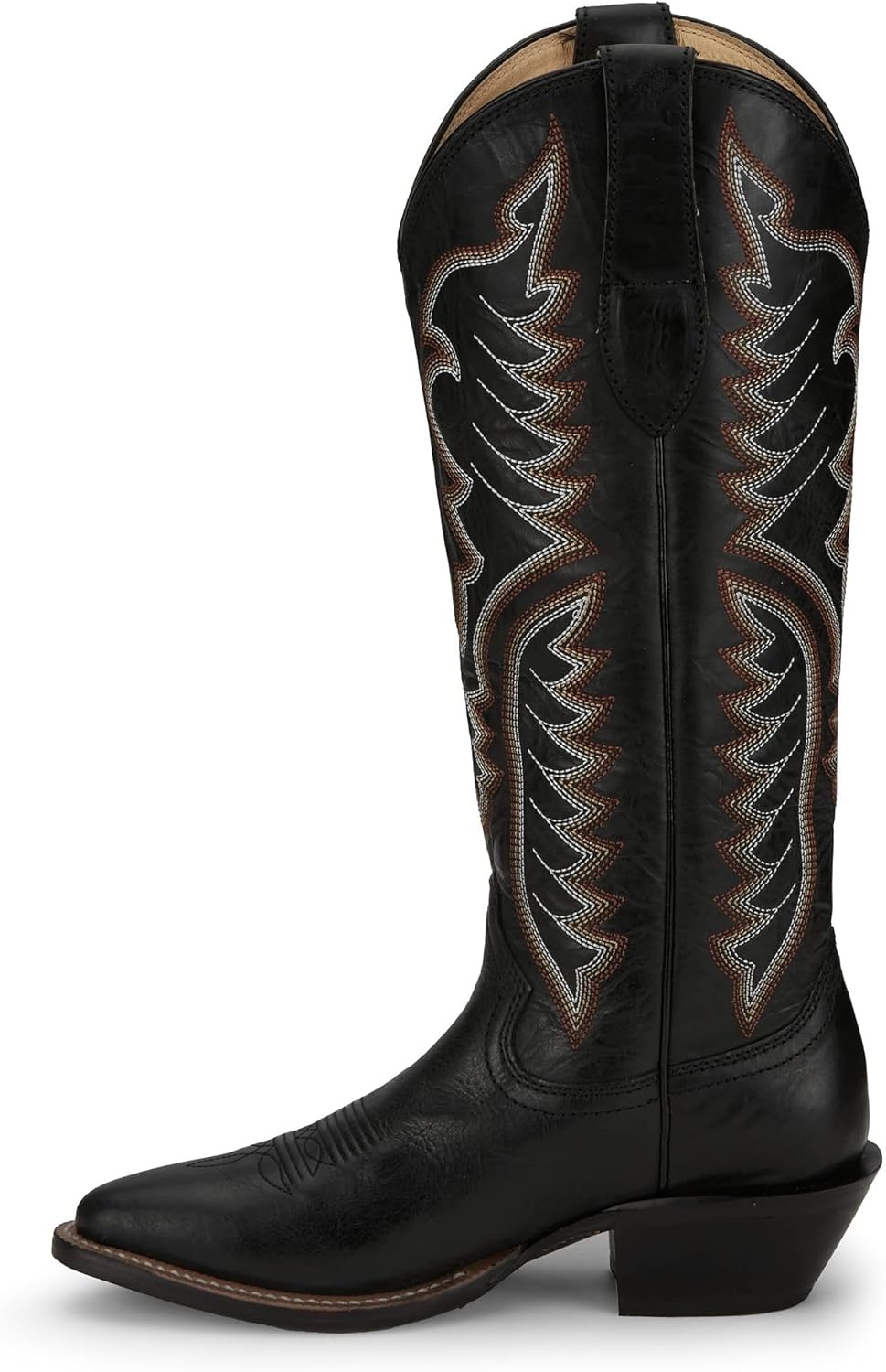 image:imageJustin Boot Company Womens Evelyn Coal 15In Top Cowgirl Boot