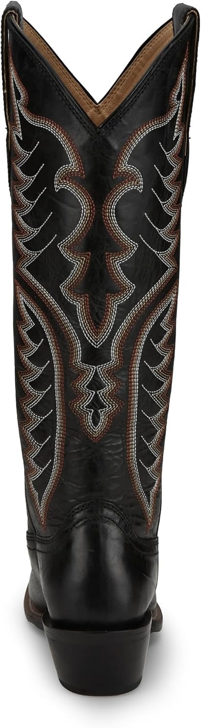 image:imageJustin Boot Company Womens Evelyn Coal 15In Top Cowgirl Boot
