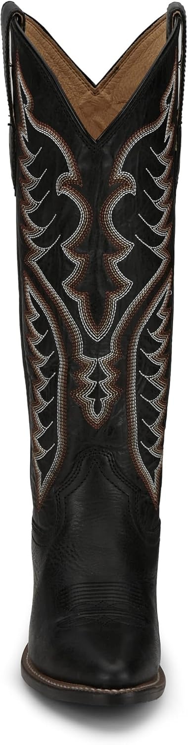 image:imageJustin Boot Company Womens Evelyn Coal 15In Top Cowgirl Boot