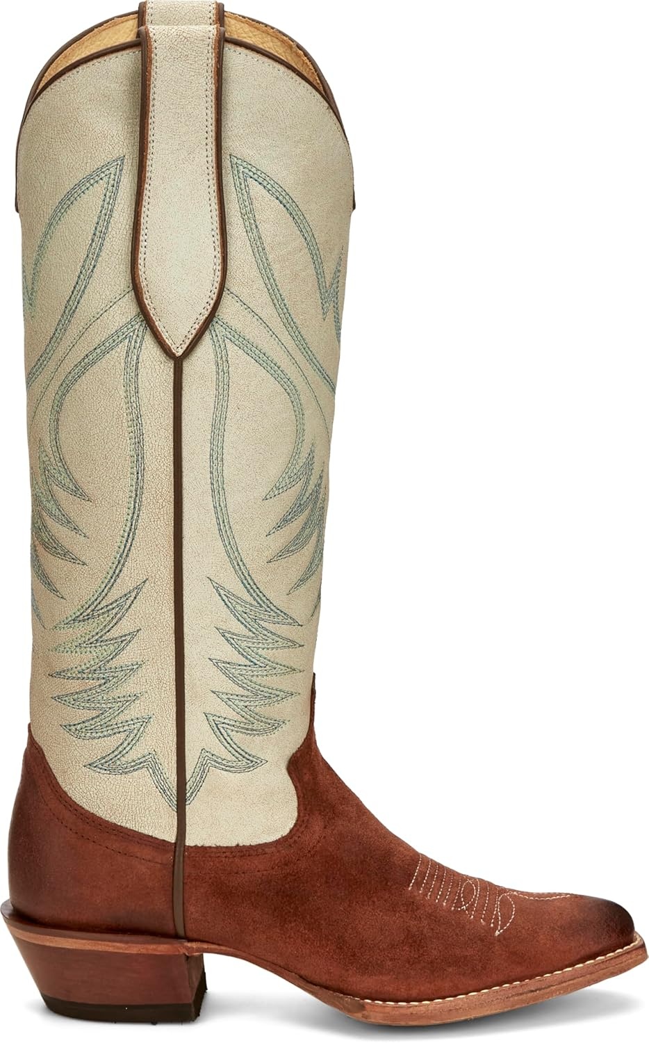 image:imageJustin Clara Vintage 15 Brunette Womens Western Boots JFlex Comfort Insole Single Stitch Welt 158 Cowgirl HeelBrown