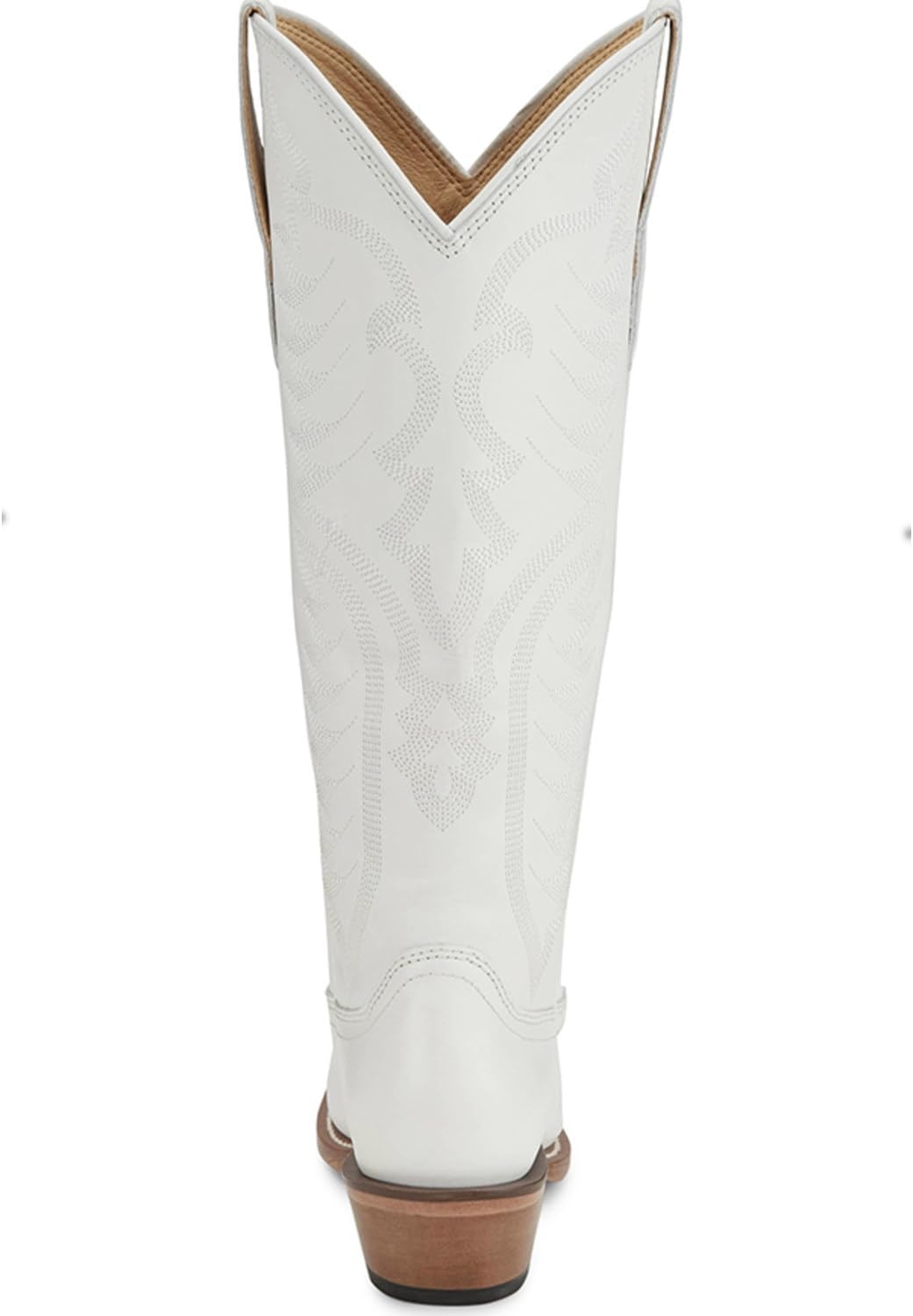 image:imageJustin Evelyn 15 Western Boots for Women Premium Leather Embroidered Design Comfortable Fit Durable Sole Stylish Cowgirl FootwearSnow