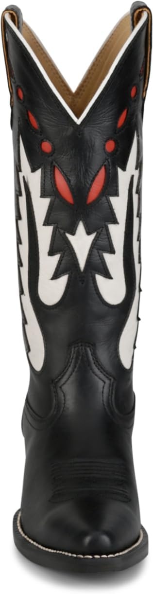 image:imageJustin Faye 13 Western Boots for Women Vintage Collection Classic Embroidery Durable Sole and Comfortable Fit for AllDay WearBlack