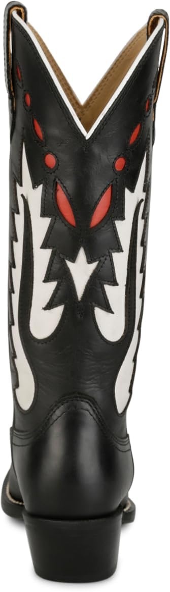 image:imageJustin Faye 13 Western Boots for Women Vintage Collection Classic Embroidery Durable Sole and Comfortable Fit for AllDay WearBlack