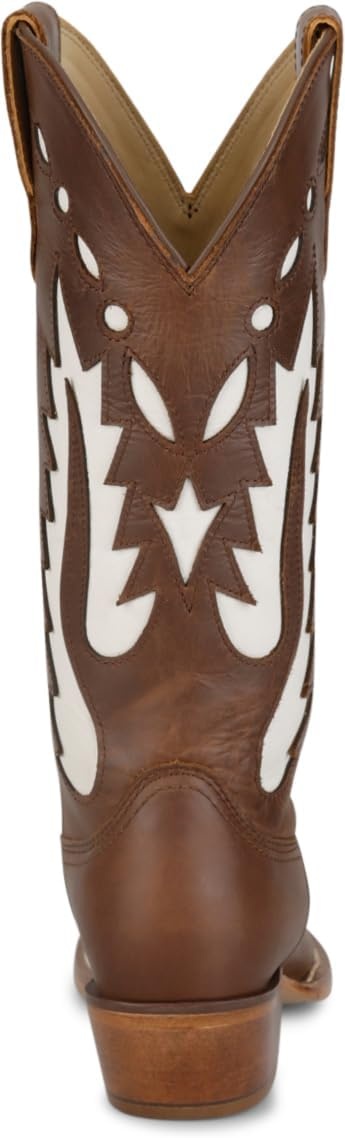 image:imageJustin Faye 13 Western Boots for Women  Vintage Collection  Classic Embroidery Durable Sole and Comfortable Fit for AllDay WearChocolate