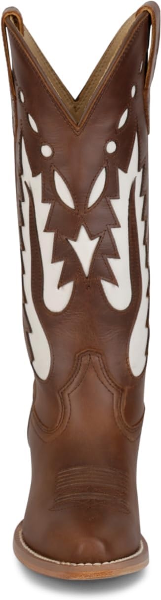 image:imageJustin Faye 13 Western Boots for Women  Vintage Collection  Classic Embroidery Durable Sole and Comfortable Fit for AllDay WearChocolate