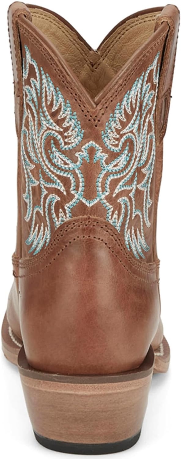 image:imageJustin Isabella 7 Bootie Womens Stylish Leather Ankle Boots Comfortable amp Durable Perfect for Casual amp Dressy OutfitsBarnwood