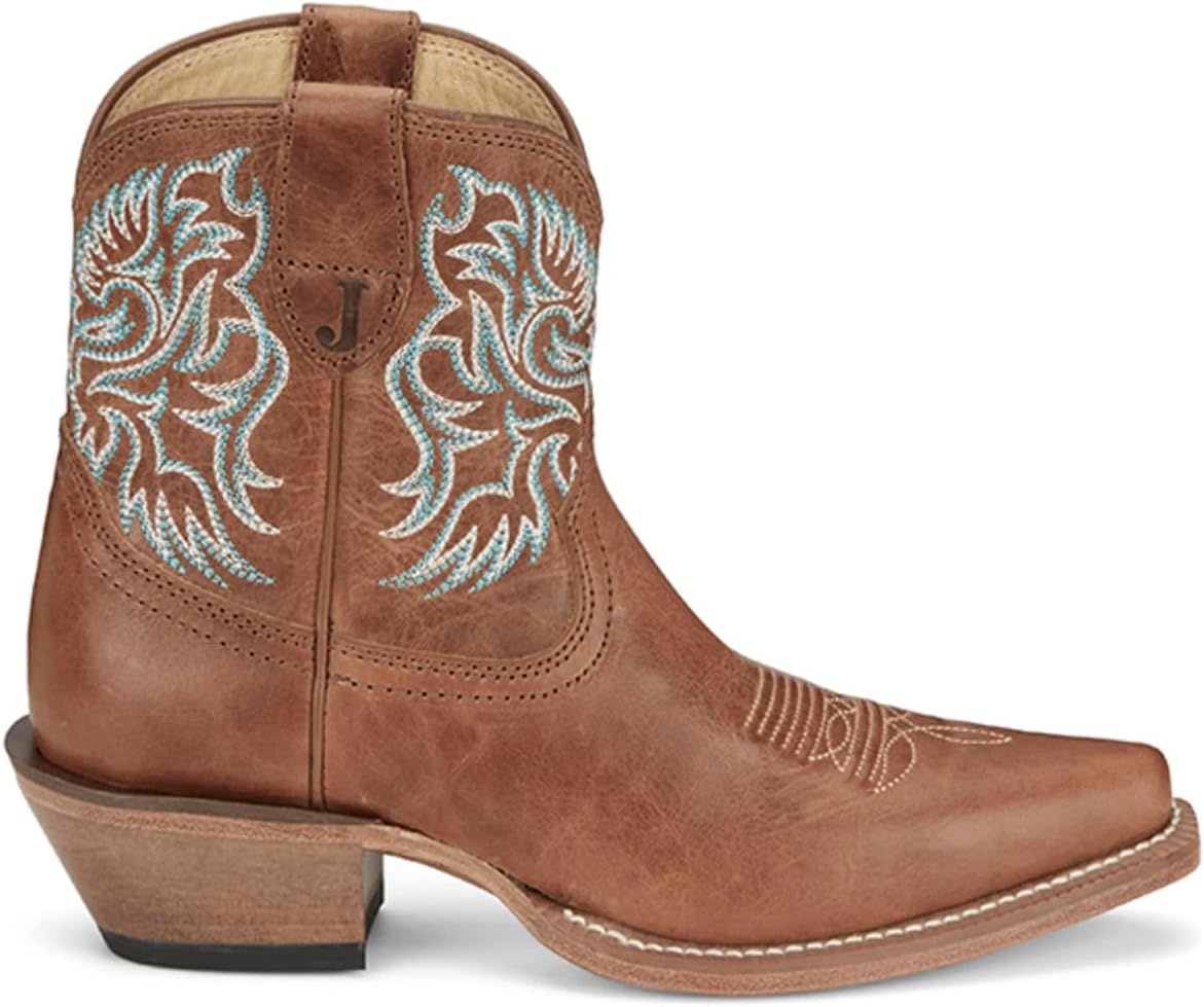image:imageJustin Isabella 7 Bootie Womens Stylish Leather Ankle Boots Comfortable amp Durable Perfect for Casual amp Dressy OutfitsBarnwood