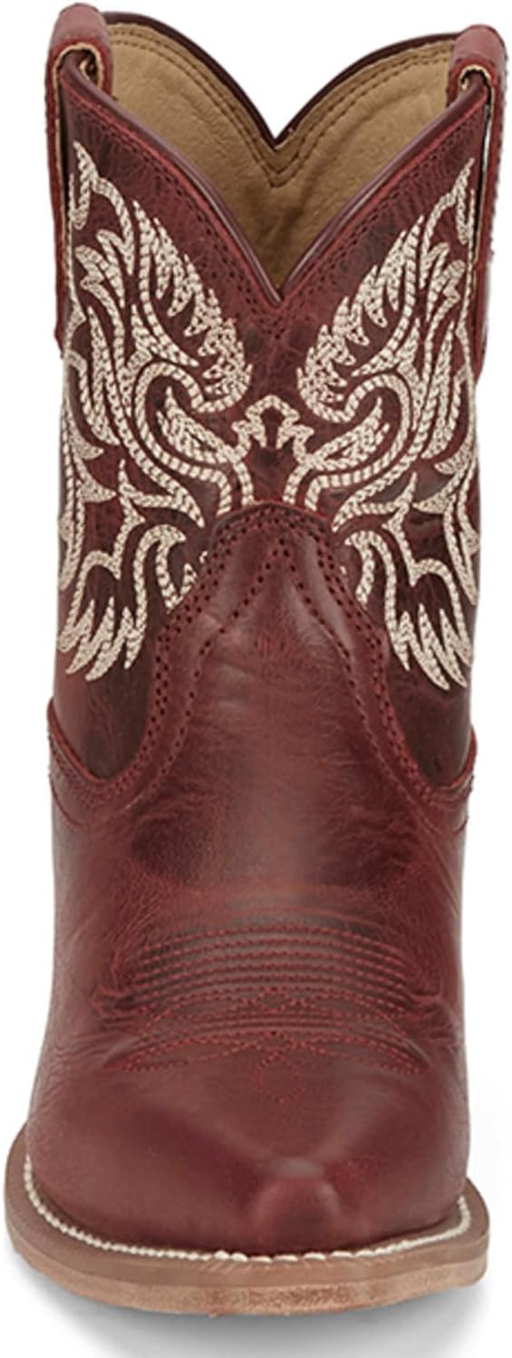 image:imageJustin Isabella 7 Bootie Womens Stylish Leather Ankle Boots Comfortable amp Durable Perfect for Casual amp Dressy OutfitsRuby