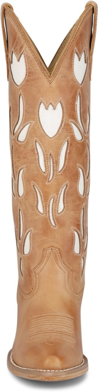 image:imageJustin May 15 Womens Western Boots Vintage Collection Stylish Comfortable Leather Footwear for Casual and Outdoor AdventuresAntique Tan