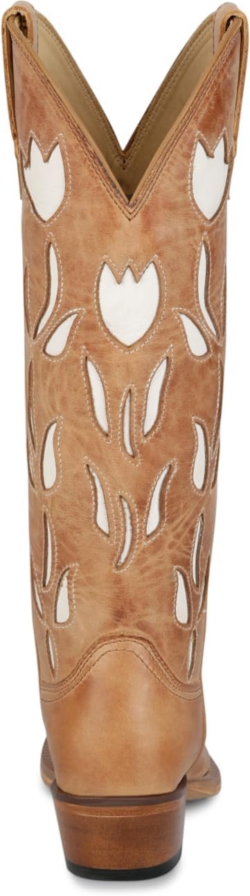 image:imageJustin May 15 Womens Western Boots Vintage Collection Stylish Comfortable Leather Footwear for Casual and Outdoor AdventuresAntique Tan