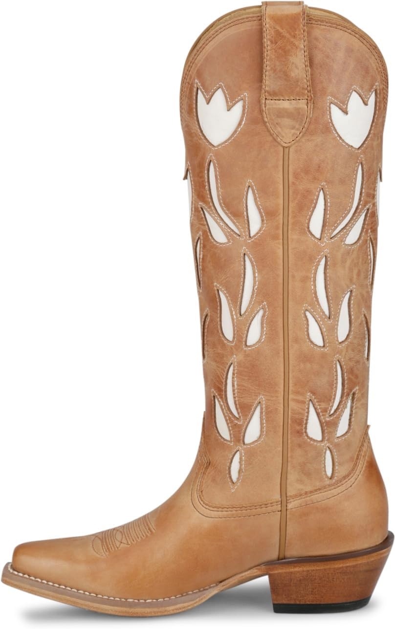 image:imageJustin May 15 Womens Western Boots Vintage Collection Stylish Comfortable Leather Footwear for Casual and Outdoor AdventuresAntique Tan