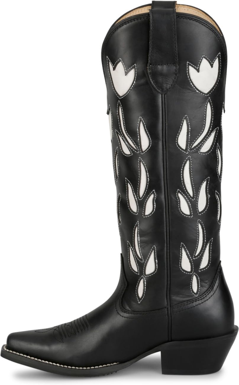 image:imageJustin May 15 Womens Western Boots Vintage Collection Stylish Comfortable Leather Footwear for Casual and Outdoor AdventuresBlack