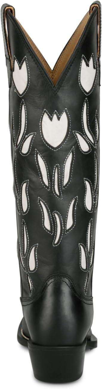 image:imageJustin May 15 Womens Western Boots Vintage Collection Stylish Comfortable Leather Footwear for Casual and Outdoor AdventuresBlack