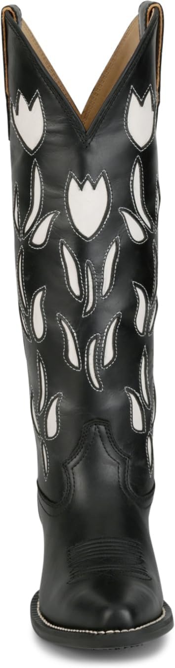 image:imageJustin May 15 Womens Western Boots Vintage Collection Stylish Comfortable Leather Footwear for Casual and Outdoor AdventuresBlack