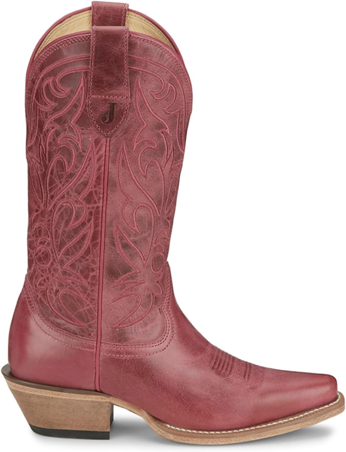 image:imageJustin Womens Josephine Western Boot Snip Toe Vn4433Fuchsia
