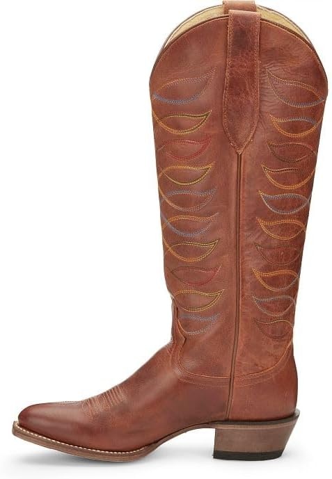 image:imageJustin Womens Whitley 15 Medium Round Toe Western BootRustic Amber