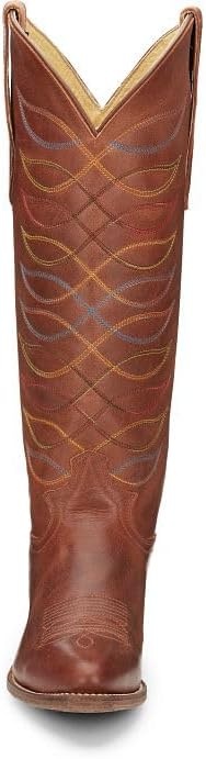 image:imageJustin Womens Whitley 15 Medium Round Toe Western BootRustic Amber