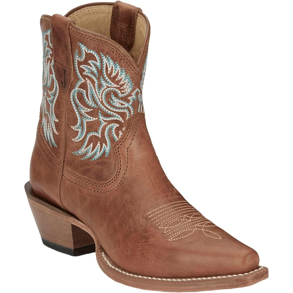image:imageJustin Isabella 7 Bootie Womens Stylish Leather Ankle Boots Comfortable amp Durable Perfect for Casual amp Dressy OutfitsBarnwood