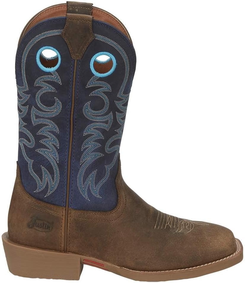 image:imageJustin Boots Mens Muley 12 Inch Western BootPeanut Tan