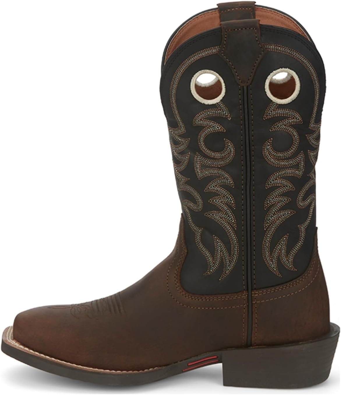 image:imageJustin Boots Mens Muley 12 Inch Western BootRoasted Black