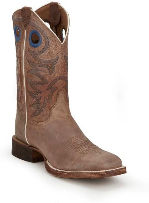 image:imageJustin Drennan 11 Western Boot for Men Premium Leather Cushioned Insole Durable OutsoleBeige