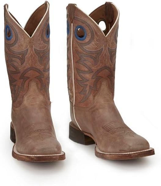 image:imageJustin Drennan 11 Western Boot for Men Premium Leather Cushioned Insole Durable OutsoleBeige