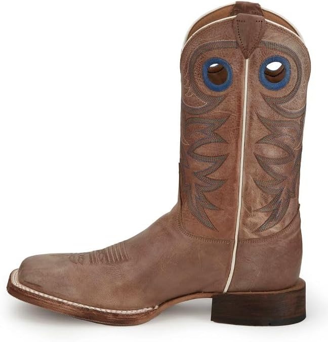 image:imageJustin Drennan 11 Western Boot for Men Premium Leather Cushioned Insole Durable OutsoleBeige