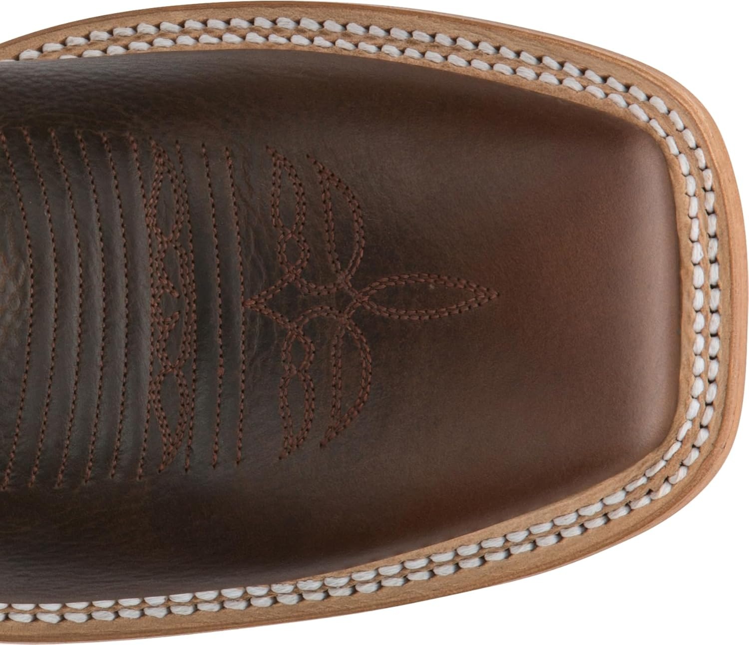 image:imageJustin Drennan 11 Western Boot for Men Premium Leather Cushioned Insole Durable OutsoleDark Brown