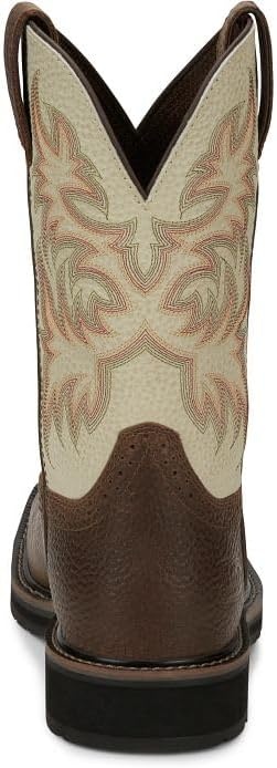 image:imageJustin Driller 11 Work Boot for Men Durable Construction SlipResistant Sole Comfortable FitCooper