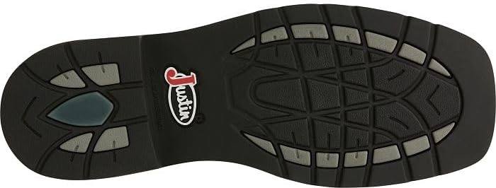 image:imageJustin Driller 11 Work Boot for Men Durable Construction SlipResistant Sole Comfortable FitDark Brown