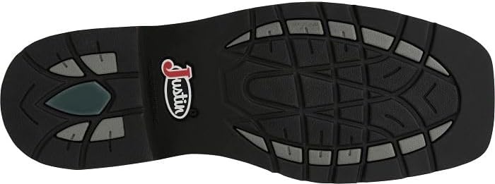 image:imageJustin Driller 11 Work Boot for Men Durable Construction SlipResistant Sole Comfortable FitUmber