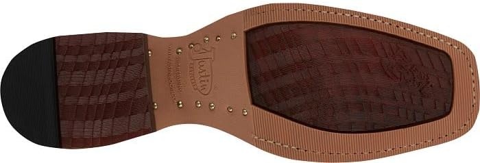 image:imageJustin Fergus 11 Roughout Mens Western Cowboy Boots Durable Leather Classic Style Comfortable FitGolden Oak