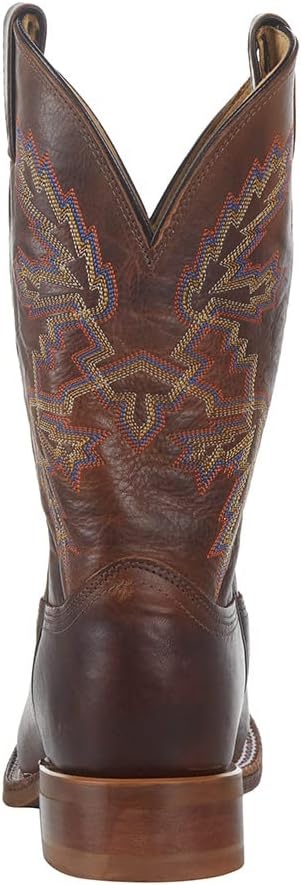 image:imageJustin Mens Bender Silver Cowhide with Square Toe BootChocolate