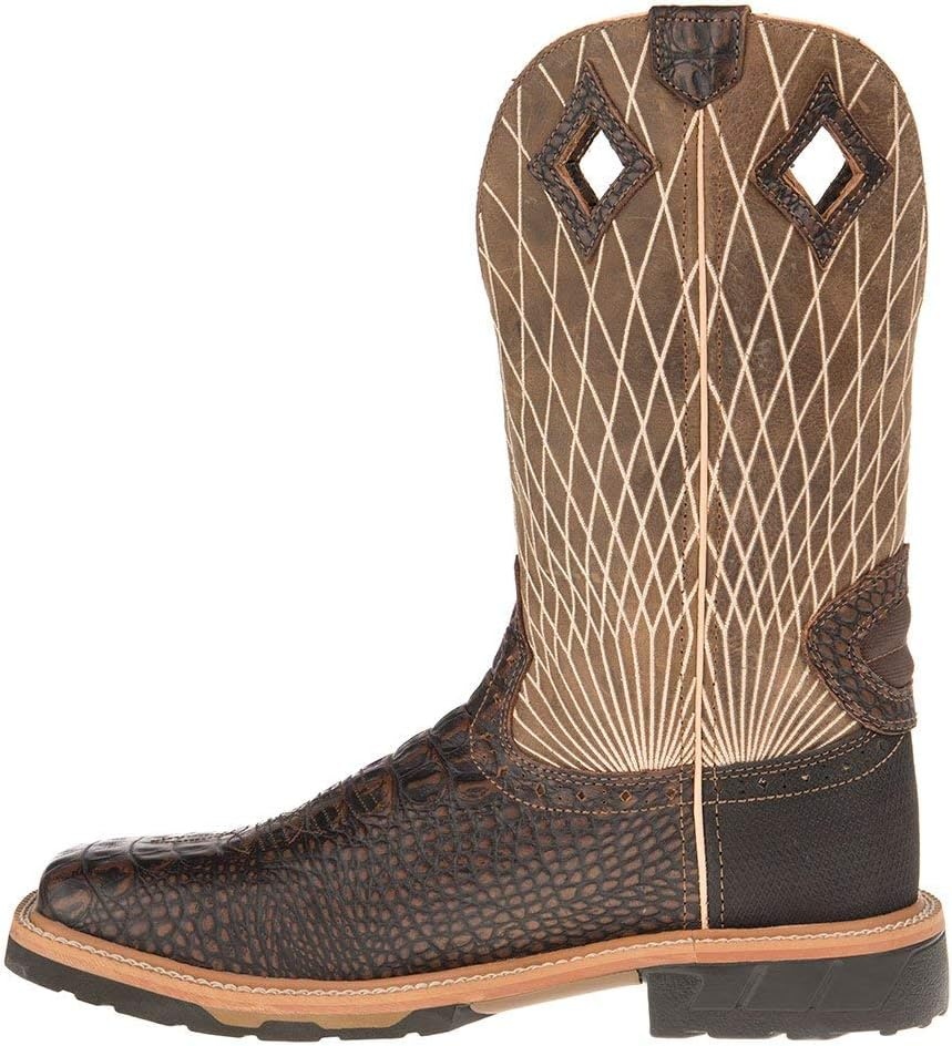 image:imageJustin Mens MenS Derrickman Western Work Boot Composite Toe Se4833Brown