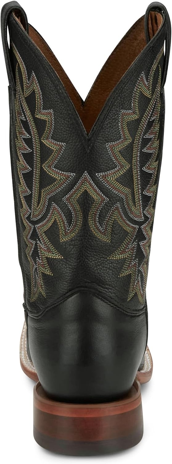 image:imageJustin Mens Poston 11 Western BootJet Black