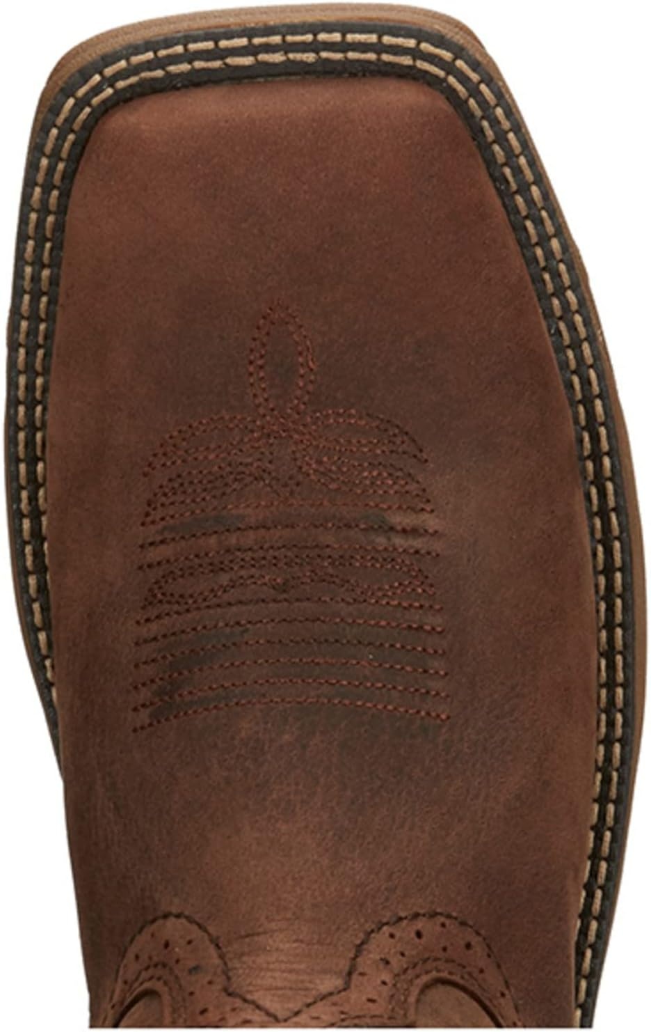 image:imageJustin Mens Rush 11 Western Work Boots Wide Square ToeHickory