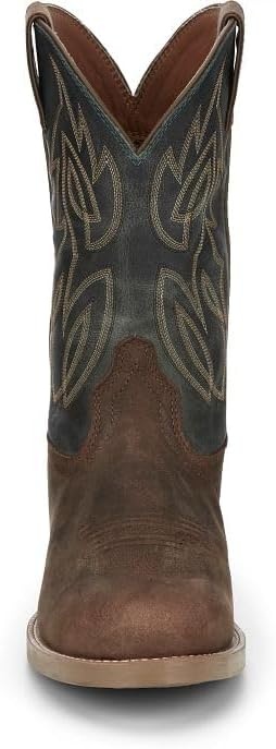 image:imageJustin Rendon 11 Western Boot Mens Round Toe Cowhide Removable Orthotic Insole SlipResistant Rubber OutsoleBarnwood