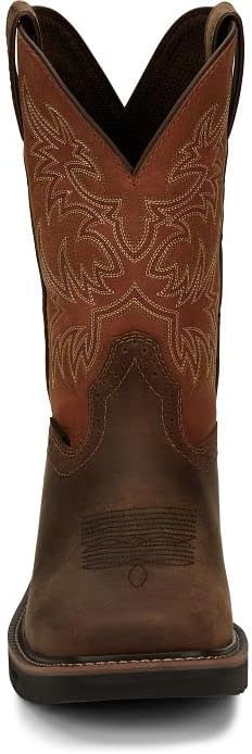 image:imageJustin Switch 11 Composite Toe Work Boots Mens Safety Footwear SlipResistant ASTM RatedCarob