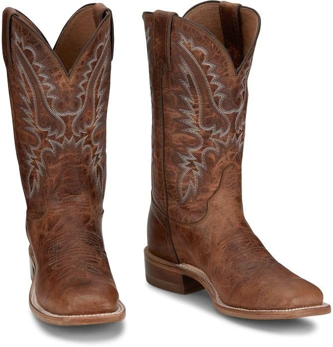 image:imageJustin Womens Peyton 11 Square Toe Western BootAmber