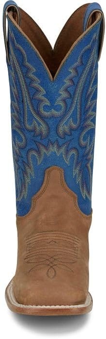 image:imageJustin Womens Peyton 11 Square Toe Western BootDistressed Cognac