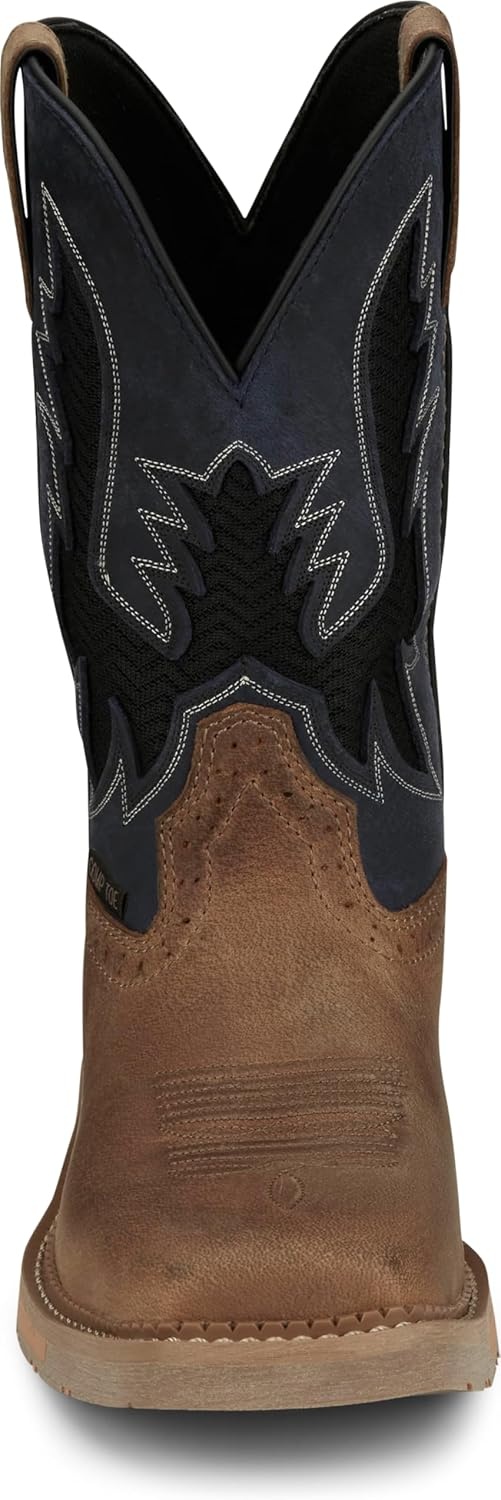 image:imageJustin Work Bolt 11 Composite Toe Mens IndustrialandConstructionBoots EH Rated Oil amp Slip Resistant ASTM F2413 Cement ConstructionPeanut Tan